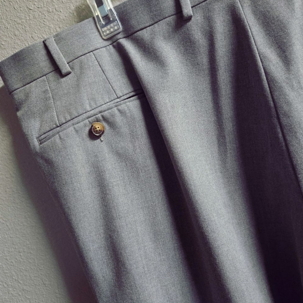 Chaps Flat Front Dress Pants - Picture 6 of 8